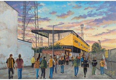 Hull City Football Club - Boothferry Park Stadium Art Print